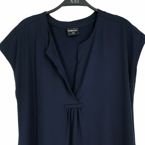 32 Degrees Cool Women's Cool Beach Cover Up Blue - Picture 3 of 8